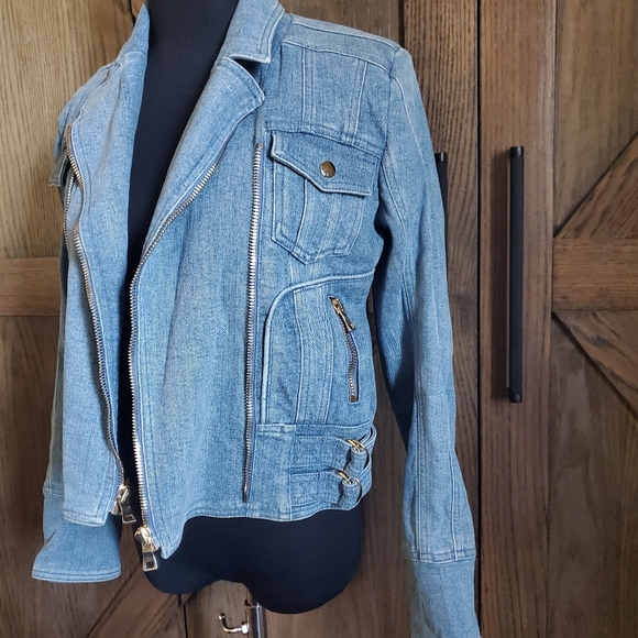 NWT Balmain Denim Jacket - Picture 3 of 8